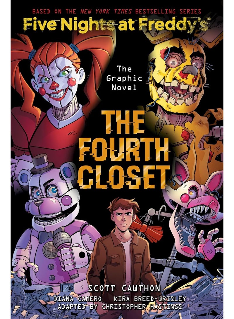 مجموعة ثلاثية روايات "خمس ليالٍ في فريدي" المصورة: الخزانة الرابعة / الملتوية / العيون الفضية - Image 4